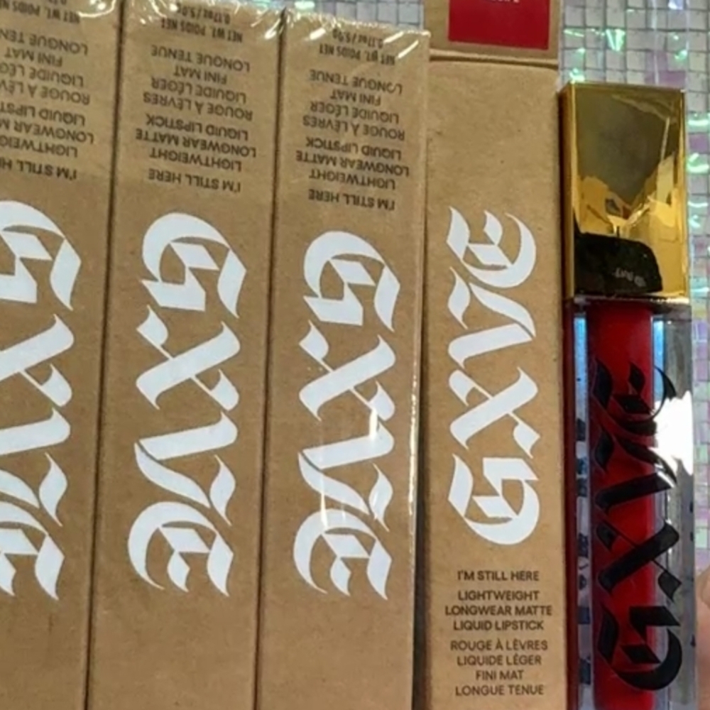 Gxve I'm Still Here Matte Liquid Lipstick - Bold Red X1